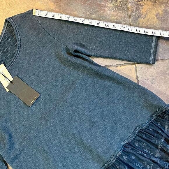 NWT Dylan Sundance Luxe Slub 3/4 Sleeve Victori Small - Picture 5 of 12